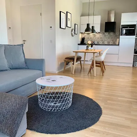 公寓 Deluxe Penthouse Goldsteinkoje 1 巴特瑙海姆